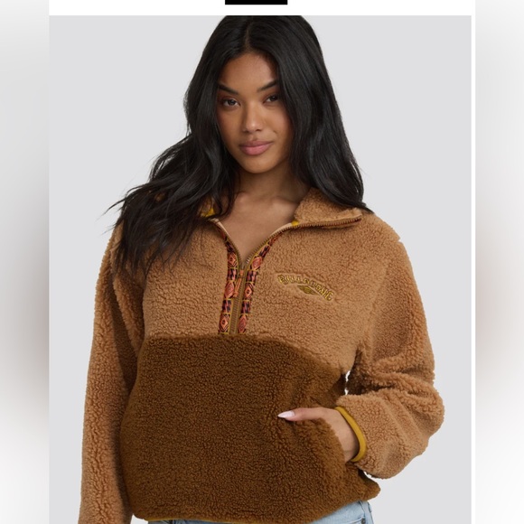 Billabong Sherpa half Zip - Picture 5 of 10